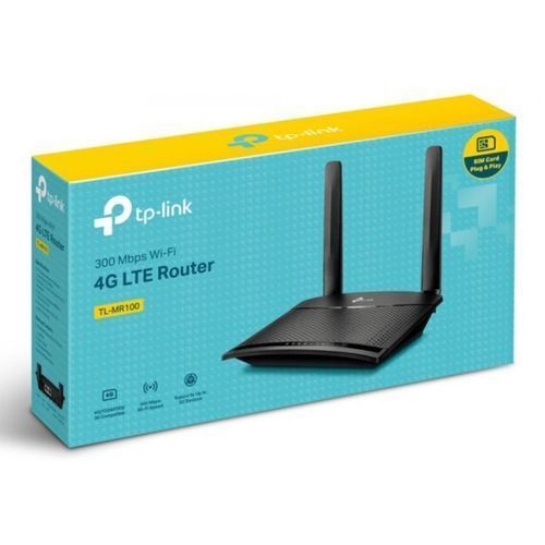 TP-Link 4G LTE SimCard Router TL-MR100 300Mbps Open Network