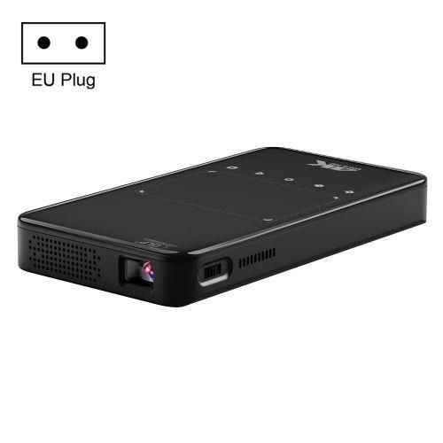 S90 DLP Android 9.0 1GB8GB 4K Mini WiFi Smart Projector, EU PlugBlack