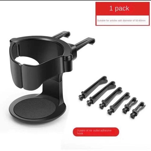 Car Styling Cup Holder Air Vent Outlet Drink Coffee Bottle Holder Rack Mount Holder Beverage Ashtray Mount Stand Car Accessories