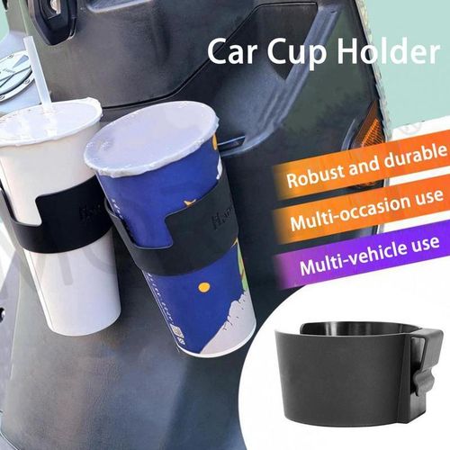 Anti-Fall Useful Car Water Cup Beverage Holder Lightweight Motorcycle Cup Holder Portable For Vehicle