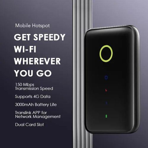 Oraimo Hotspot Elf 2 150Mbps 4G Mobile Hotspot - Black