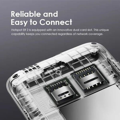 Oraimo Hotspot Elf 2 150Mbps 4G Mobile Hotspot - Black