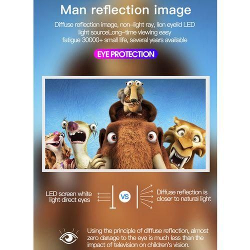 J9 1920x1080P 15 ANSI Portable Home Theater Mini LED HD Digital Projector, Basic Version, UK PlugBlack White