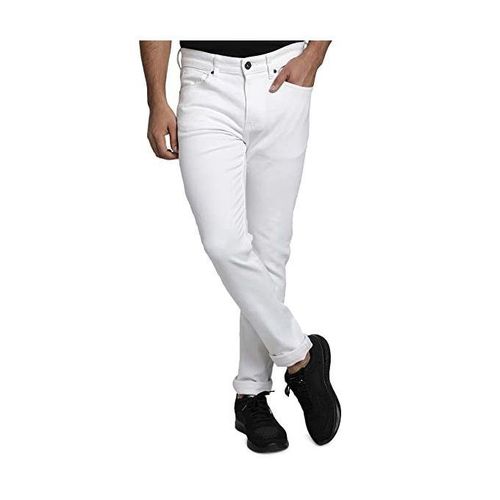 Men's Skinny Jean Trousers - White