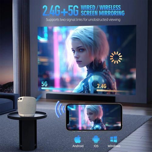 Universal Video Projector Movie LED TV 1080P MINI Smart Projector With Wifi And Bluetooth