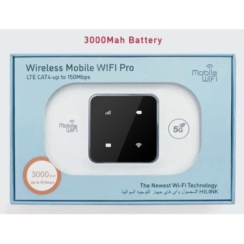 Hilink Hw52 Pro 5G Mifi 3000mAh black - White