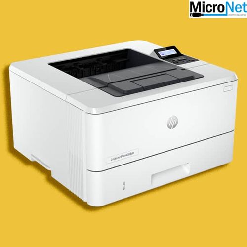 Hp LaserJet printer 404dn white Mono Duplex - White