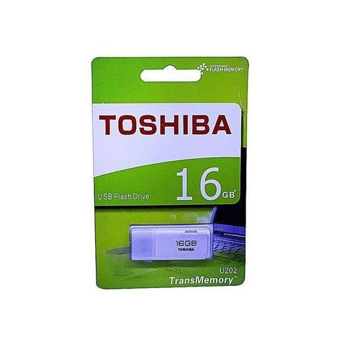 Toshiba USB Flash Drive, 16GB - White