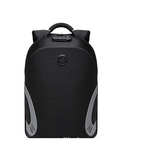 White Label Anti-theft Backpack - Black, Grey