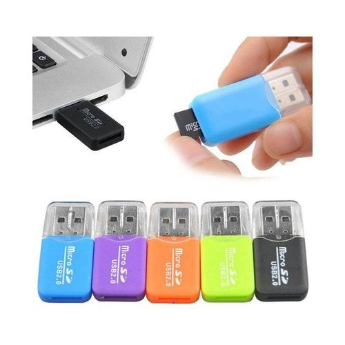 Memory Card Reader-Multcolor