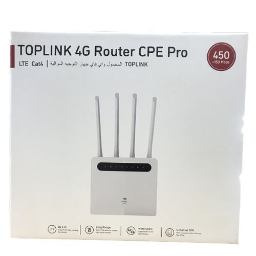HiLink Hi-Link 4GLTE High Speed Unlocked Router Unlocked - White