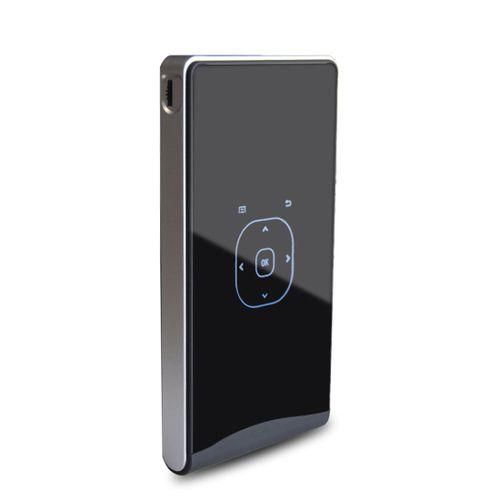 DLM100W Mini Android 4.4 60 Ansi Lumins 1080P Quad-core DLP Peak Projector(Black)