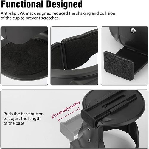 Universal Car Cup Holder Air Vent Outlet Drink Coffee Bottle Holder Can Mounts Holders Beverage Ashtray Mount Stand Accessories