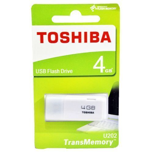 Toshiba 4Gb Flash Disk - White