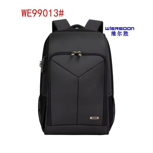 Wiersoon A Genuine Rubber Unisex Backpack Fashion Real Rubber Student Backpack With Laptop Provision It's Black In Colour And Designs May Varry