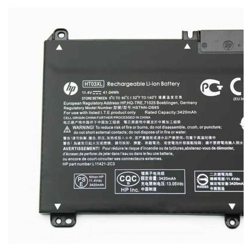 HP Battery For HP 250 G7   Black, Notebook, Pavilion14-Ce 14-Cf (HT03XL