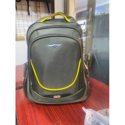 Hp Hard Cover Laptop Bag - Green And Red