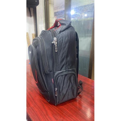 Hp Hard Cover Laptop Bag - Green And Red