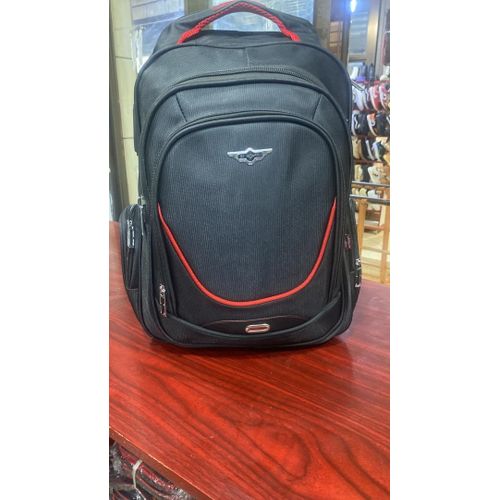Hp Hard Cover Laptop Bag - Green And Red