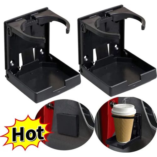 Portable Car Water Cup Holder Foldable Drink Mount Stand Universal Water Bottle Organizer For Car Truck Boat Auto Accessories