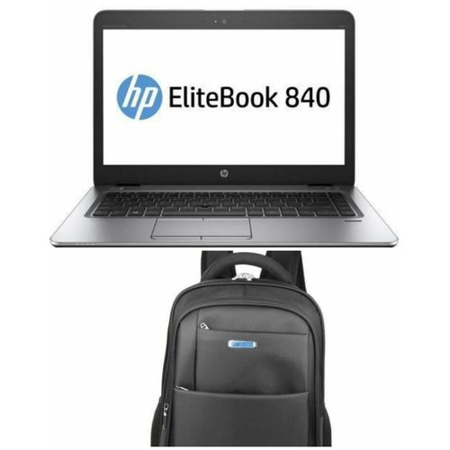 Hp Refurbished 840 Elitebook G2 14 Inch Core i5,8GB Ram, 500GB Hard Disk, Windows 10 Pro, Microsoft Office  Plus Free  bag - Black
