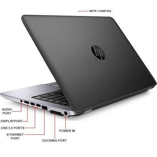 Hp Refurbished Hp Elitebook 840 - core i5 Ultra Book 8GB Ram, 1TB HDD,4-Hours Battery - Grey (6MTHS WRTY)
