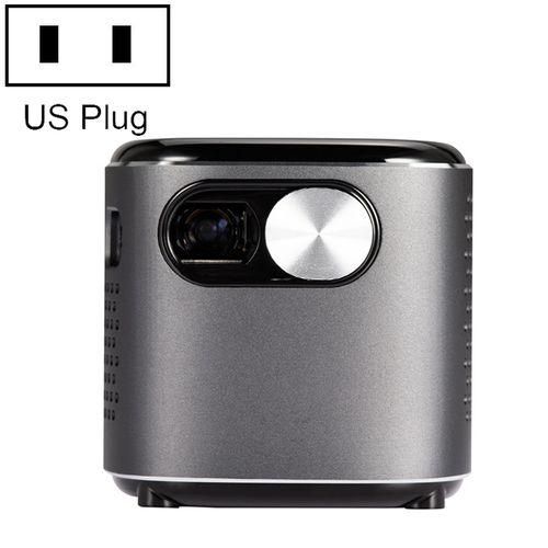 D048B 2.4G5G WiFi Mini Smart Touch Bluetooth Projector Portable HD Phone ProjectorUS Plug