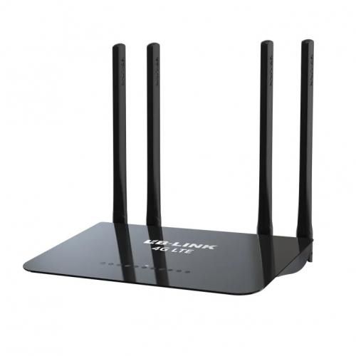 Lb Link 4G LTE WiFi Router 300Mbps With Simcard Support- Black