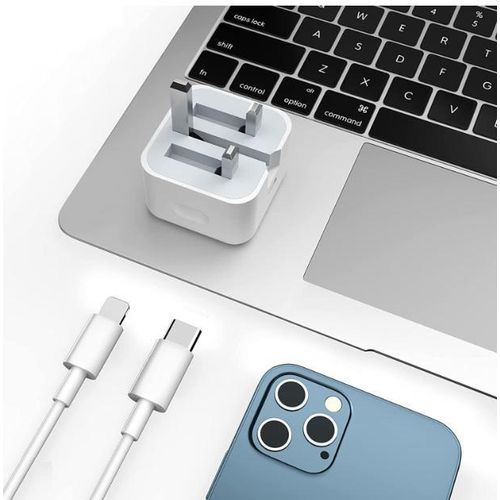 Apple  20W Type-C To Lightning Fast Power Adapter And Cable, -White