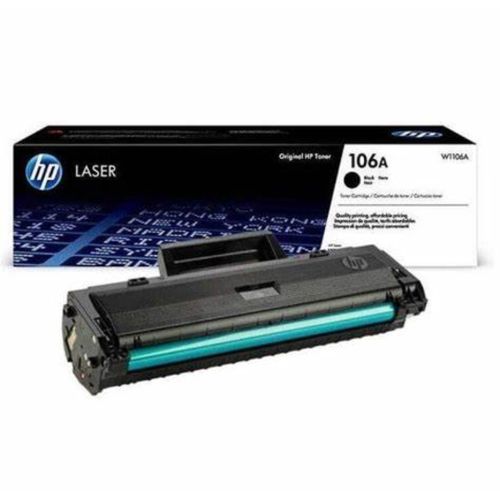 Hp 106A Black Original Laser Toner Cartridge (W1106A)