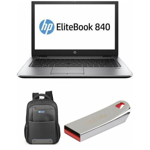 Hp Refurbished Elitebook 840 G2 4GB RAM and 1000GB HARD DISK With Free Bag & 32GB Flash Drive
