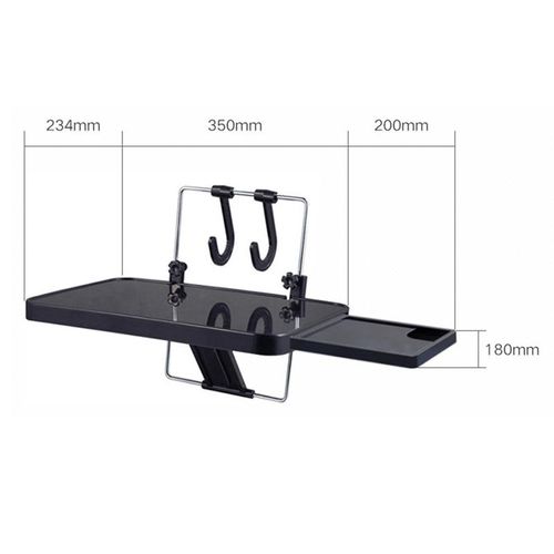 Steering Wheel Auto Drinks Holder Universal Foldable Car Table Lap Desk Computer Rack Shelf With Drawer Hook