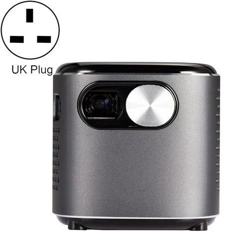 D048B 2.4G5G WiFi Mini Smart Touch Bluetooth Projector Portable HD Phone ProjectorUK Plug