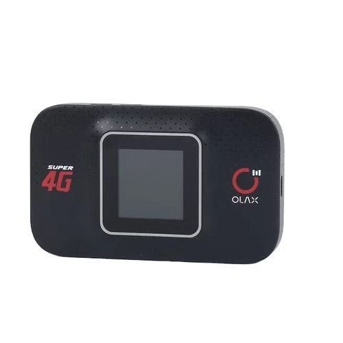 Olax 4G+ 300Mbps Unlocked Mobile Router Mifi 3000mAh - Black