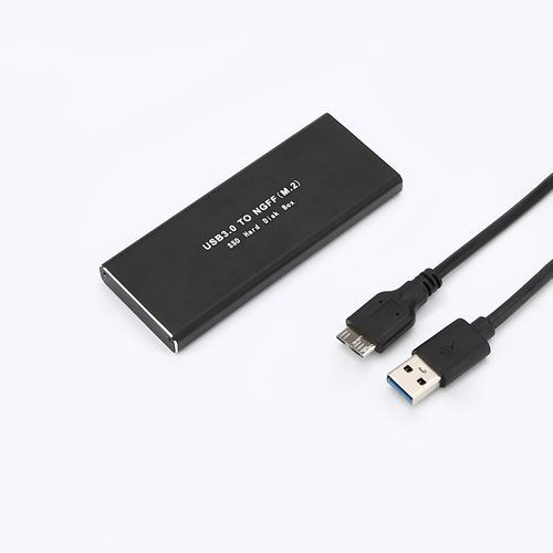 256GB Ssd External Storage - Black