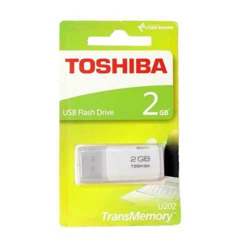 Toshiba High Speed Storage Toshiba Flash 2GB - White