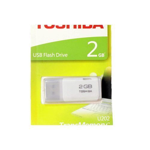 Toshiba High Speed Storage Toshiba Flash 2GB - White