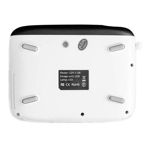 YG200 Portable LED Pocket Mini Projector AV SD HDMI Video Movie Game Home Theater Video ProjectorBlack And White