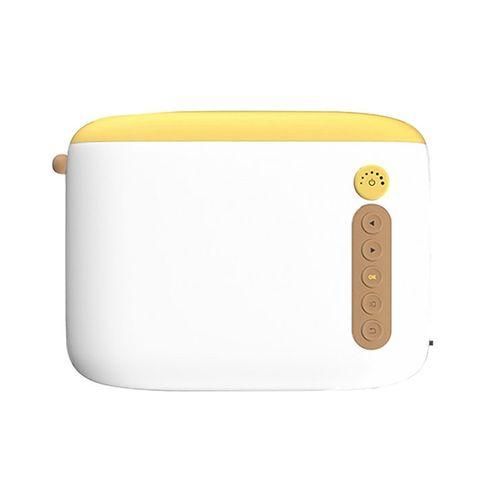 YG200 Portable LED Pocket Mini Projector AV SD HDMI Video Movie Game Home Theater Video ProjectorYellow And White