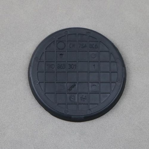 1k0863301a Black Rubber Car Water Cup Insert Holder Mat Pad For Vw Golf Mk5 Mk6 2004-2013 Jetta Mk5 2005-2010 1k0 863 301a