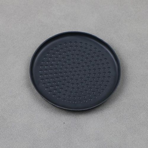 1k0863301a Black Rubber Car Water Cup Insert Holder Mat Pad For Vw Golf Mk5 Mk6 2004-2013 Jetta Mk5 2005-2010 1k0 863 301a