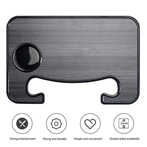 Steering Wheel Table Convenient Wear-Resistant Cup Slot Design Automobile Accessories Car Dining Tray Car Food Table