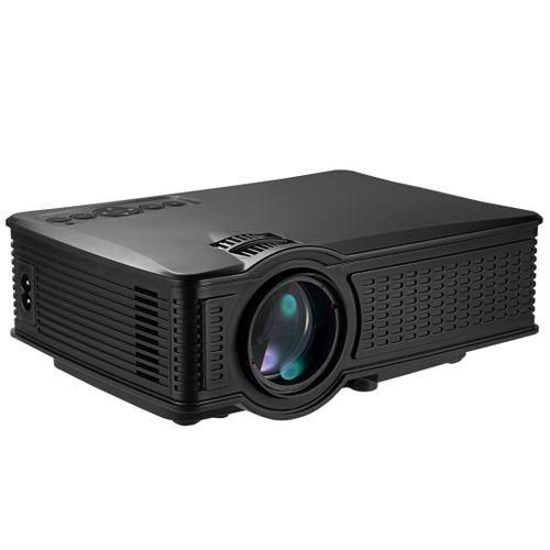 LY50 1800 Lumens 1280x800 Home Theater LED Projector With Remote ControlBlack
