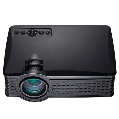 LY50 1800 Lumens 1280x800 Home Theater LED Projector With Remote ControlBlack
