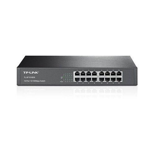 TP Link TL-SG1016D 16-Port Gigabit Desktop/Rackmount Switch - Black