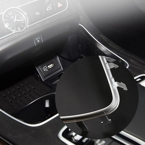 For Benz E-Class W213 2015-2019 Water Cup Holder Electroplating Trim Strip Ashtray Cover And Bright Strip 2136830500