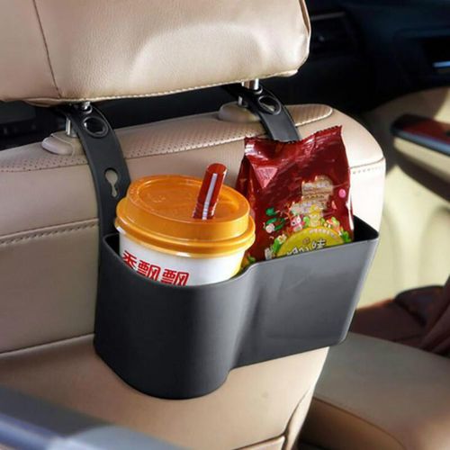 Car Cup Holder Headrest Seat Back Mount Organizer Multifunctional Vehicle Cup Drink Storage Box Auto Phone Holder