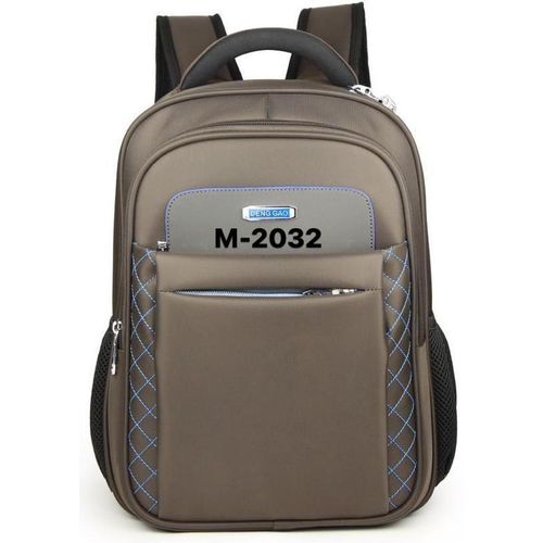 DENGGAO A Medium Size Backpack Brown In Colour It's Strong With Good Quality It's Pure Cloth It's For Schooling And Other Works It Has multiple Colours