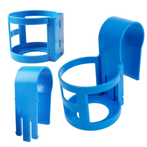 Plastic Water Cup Hanging Holder Container Hook For Car Drinks Holders Above Swimming Pool Side Beverage Drinks Storage Shelf