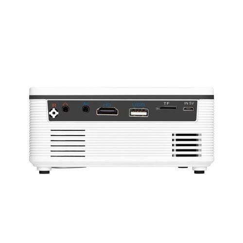 S361 80 lumens 320x240 pixel portable mini projector, support 1080p, UK plug white